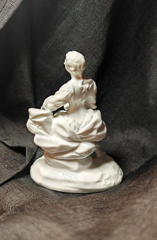 Richard Ginori - Figur - Figura di Contadina stanca - Porslin #3.2