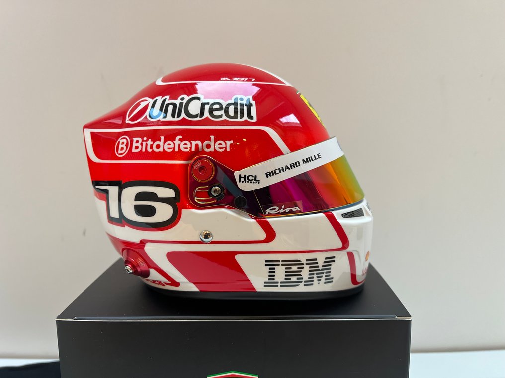 Ferrari - Charles Leclerc - 2025 - Scale 1/2 helmet #3.2