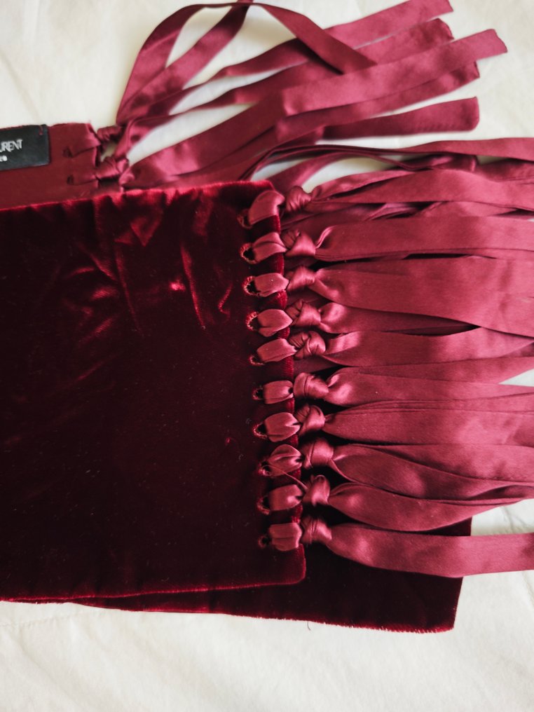 Yves Saint Laurent - 印图开司米围巾 #1.0