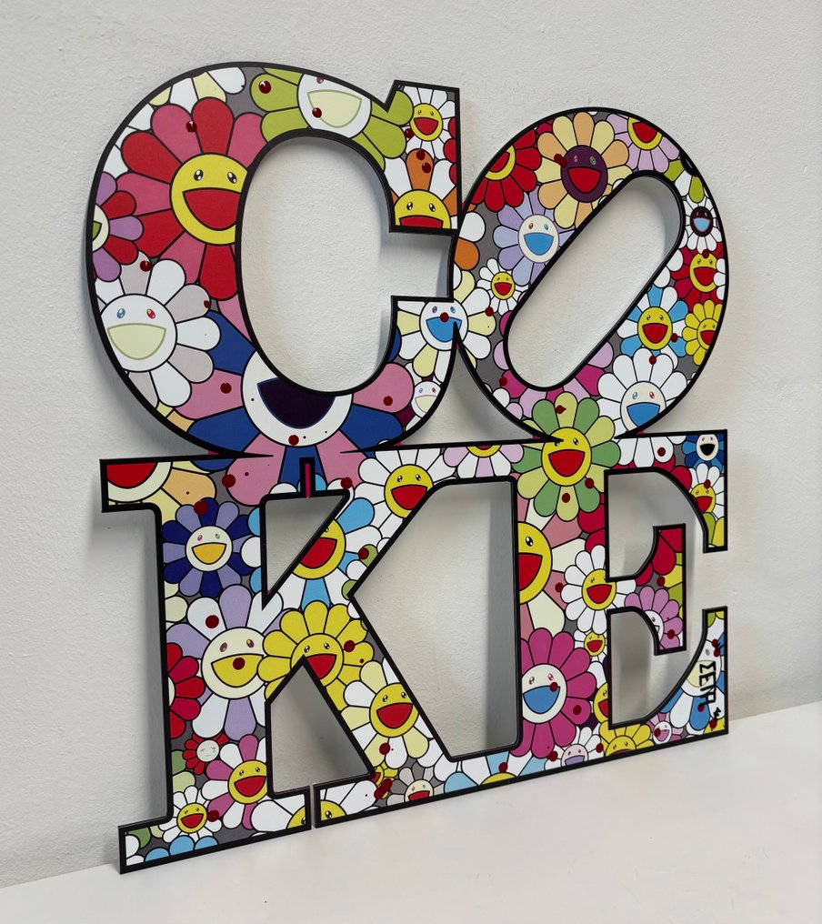 Meta Pop (1990) - Coke after Takashi Murakami Flowers, from: The Icon´s of Art series #1.0