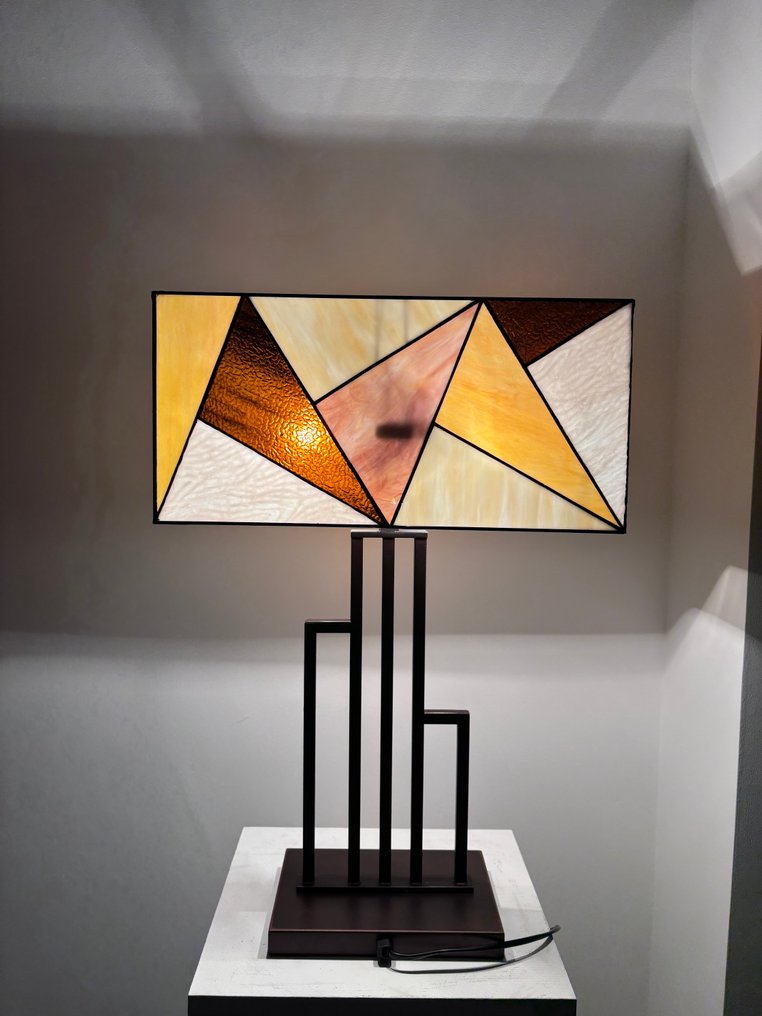 Stile Tiffany - Table lamp - Stained glass #4.3