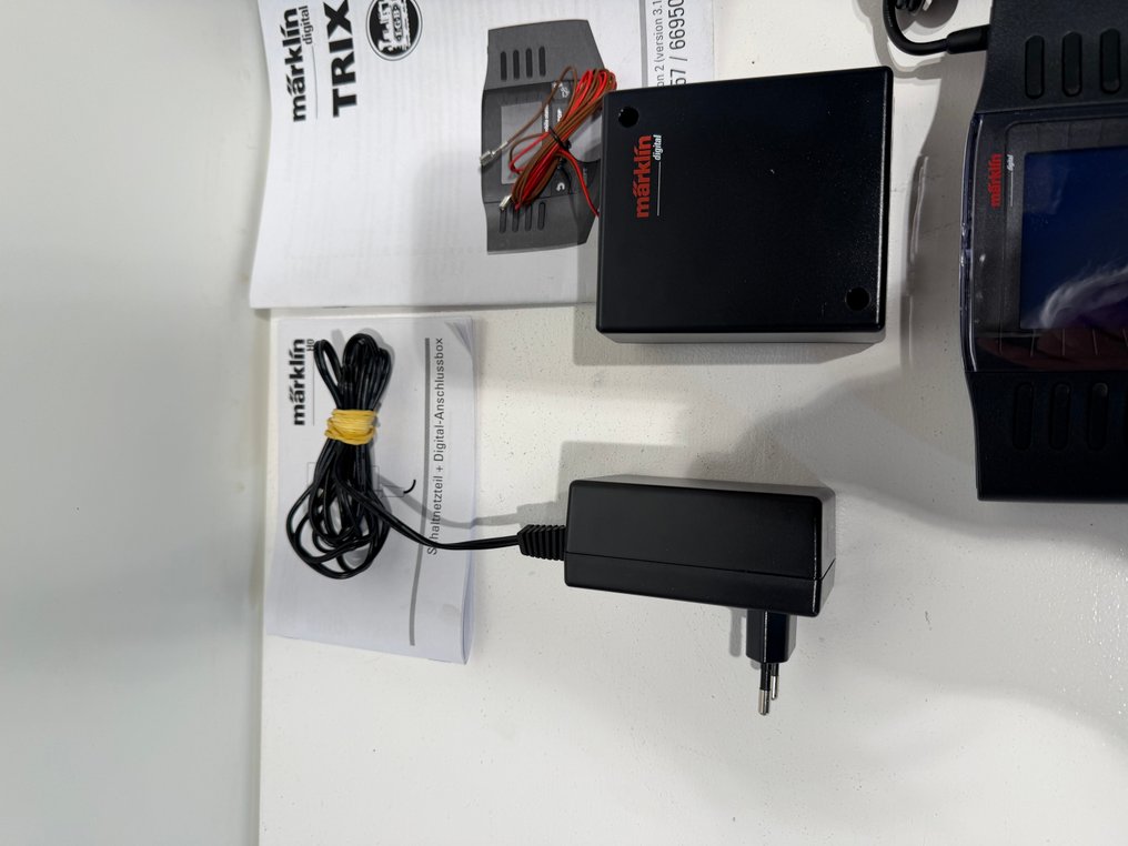 Märklin H0 - 69657, 60116, 66360 - Unitate de control machetă tren (3) - Stație mobilă, transformator și cutie de conexiuni. #2.1