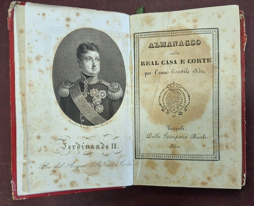 Aa. Vv. - Almanacco della Real Casa e Corte - 1832-1832 #1.0