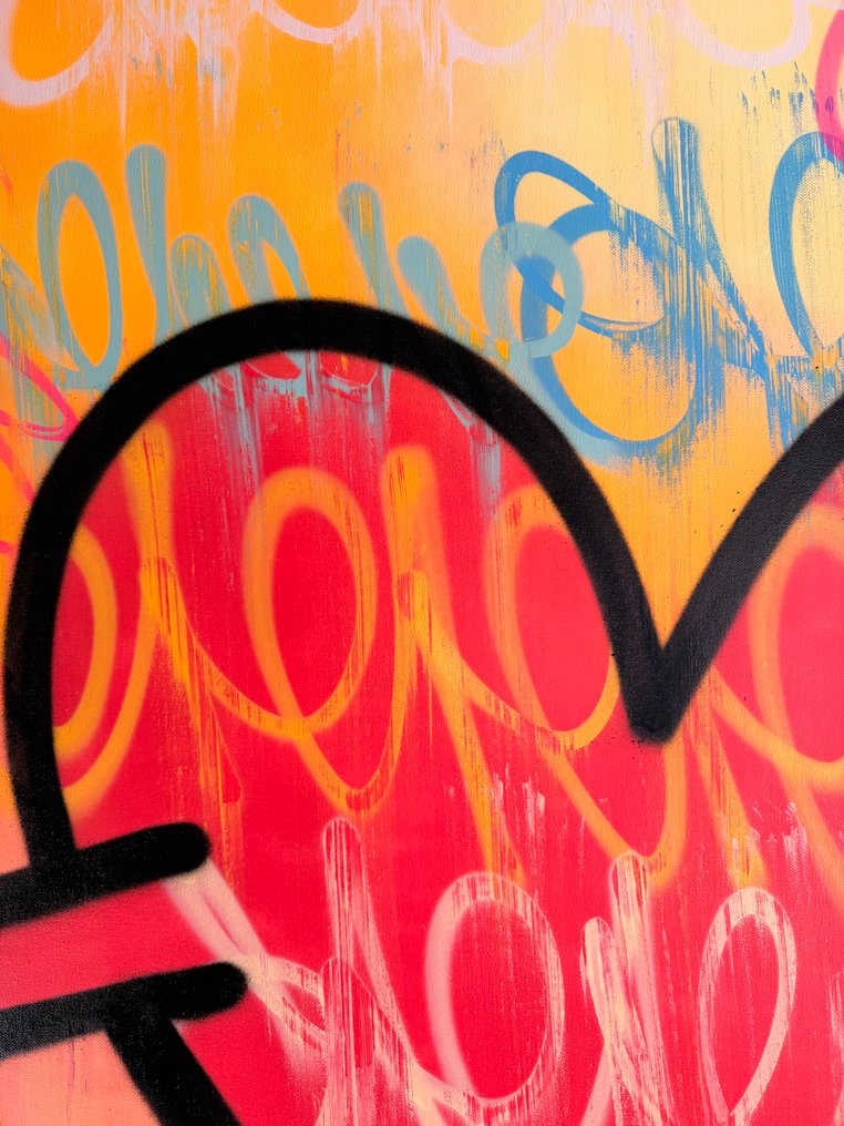 Gunnar Zyl - Running Heart / Keith Haring & Zyl XXL #4.3