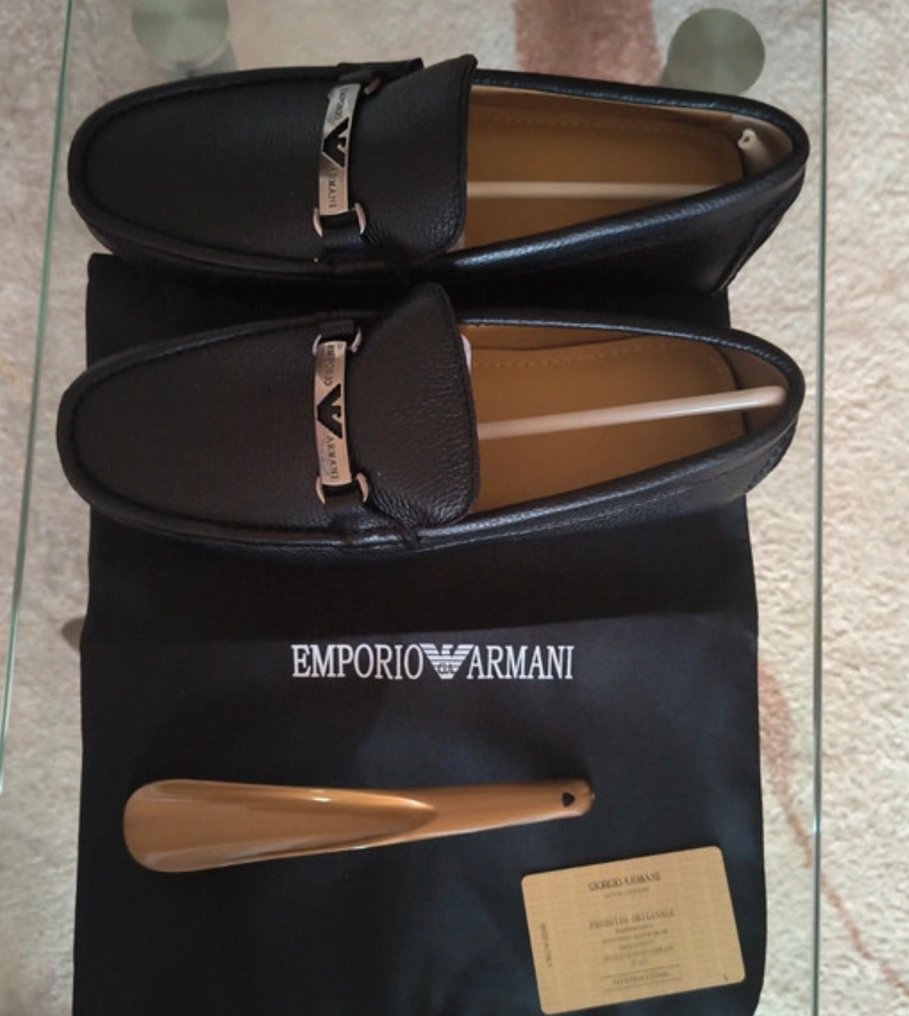 Emporio Armani - Mocassins - Size: EU 42 - New in box #1.0
