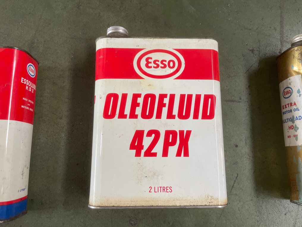 Esso - 油罐 (6) - 古老的 - 金属 #2.1