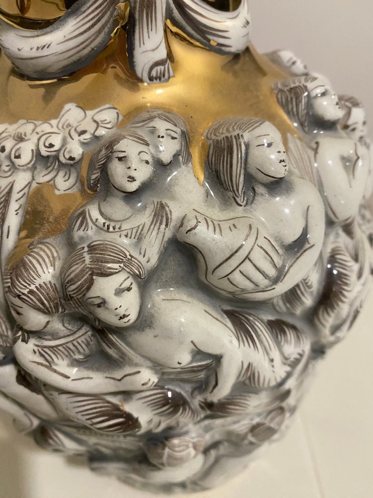 Vase -  Capodimonte ceramics series 2957 - Porcelain #3.2