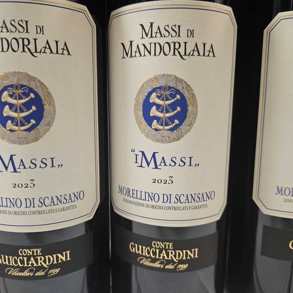 2023 Massi Di Mandorlaia "I Massi" Morellino di Scansano - Tuscany DOCG - 9 Bottles (0.75L) #3.2