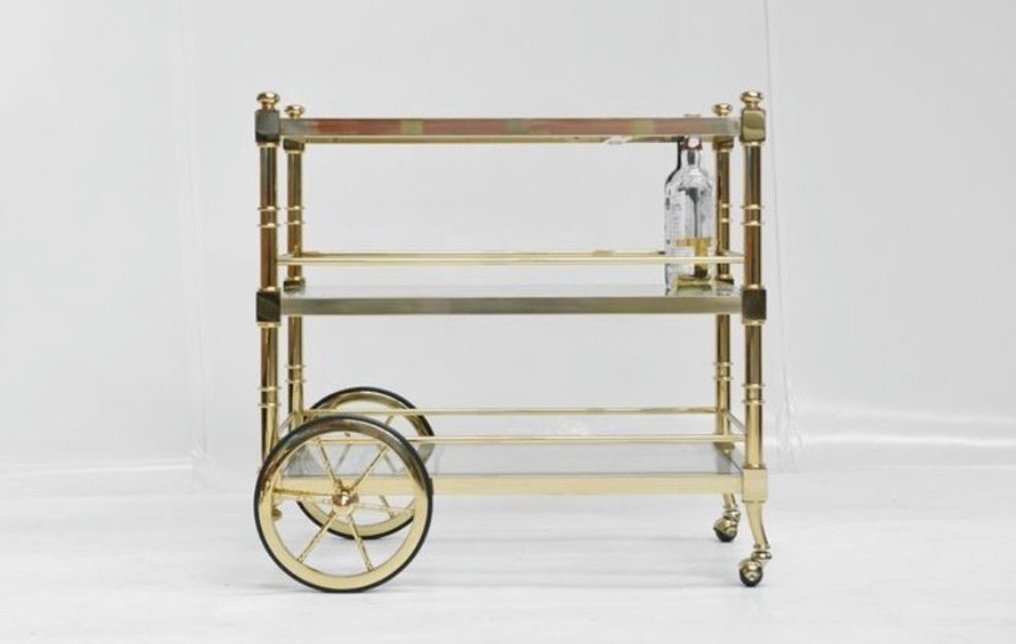Serving trolley - Metal, Glass - Serving Trolley #3.2