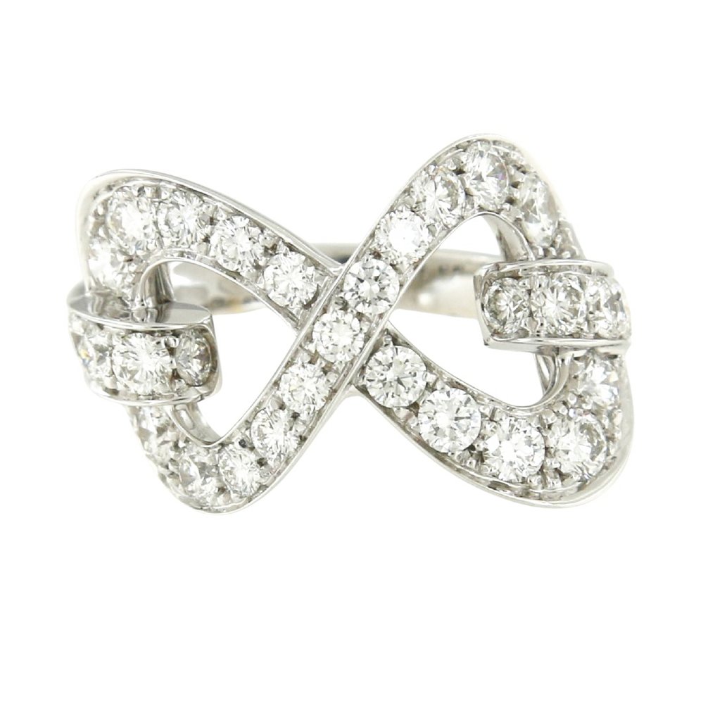 Ring - 18 kt. White gold - 2.30ct. tw. - Diamond #1.0