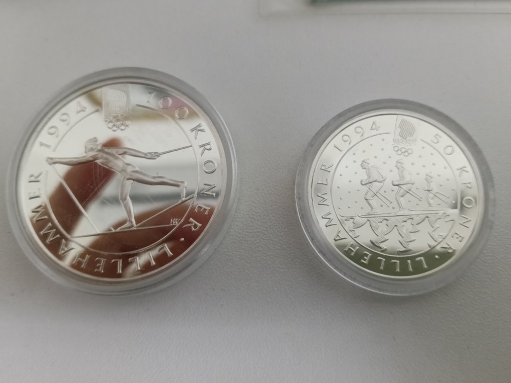 Europe, America. Lotto di 17 monete, Set incl. argento #2.1