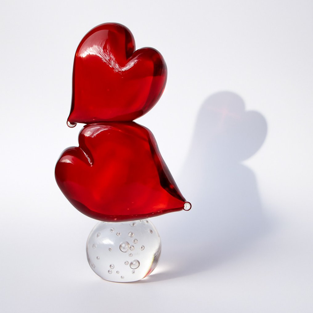 Decorative ornament - Free Shipping Christmas Gift - Italy - 2Hearts #1.0