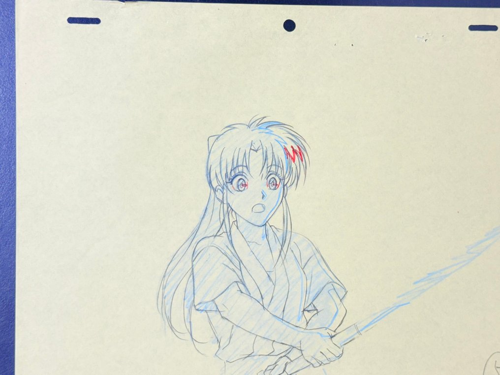 Studio Gallop & Deen - Original Animation Drawing of Kaoru Kamiya - Rurouni Kenshin (1996/98) #3.2