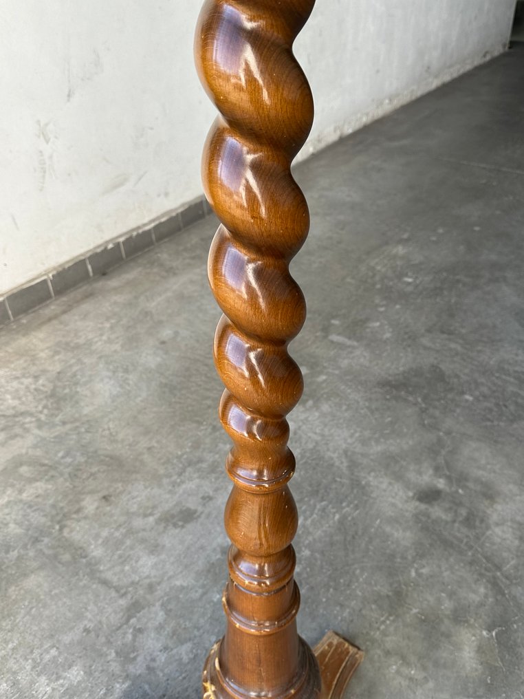 Coat rack - Wood, Brass, Alabaster - coat rack #4.3