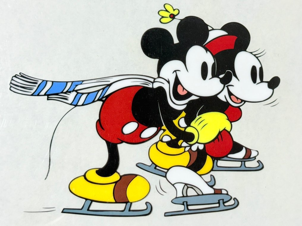 Walt Disney Productions - On Ice (1935) – Sericel Edizione Limitata - Mickey and Minnie Mouse #2.1