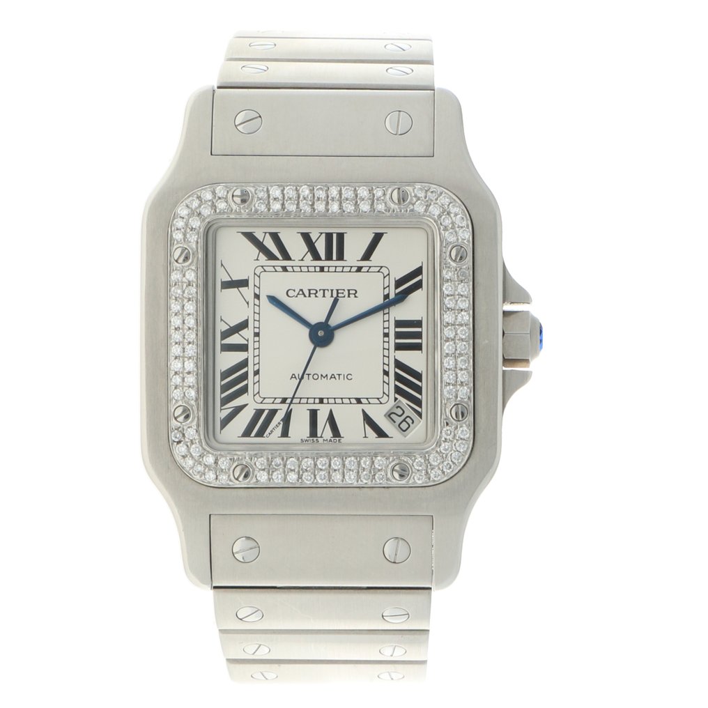 Cartier - Santos Galbée - W20098D6 / 2823 - Men - 2000-2010 #1.0