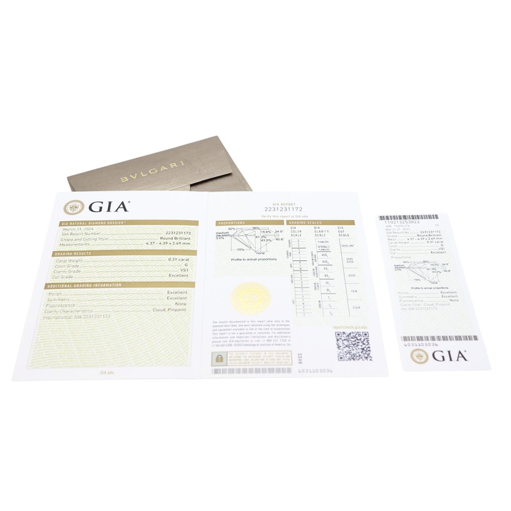 Bvlgari - 戒指 - roma amore 鉑金 鉆石 (天然) #2.1