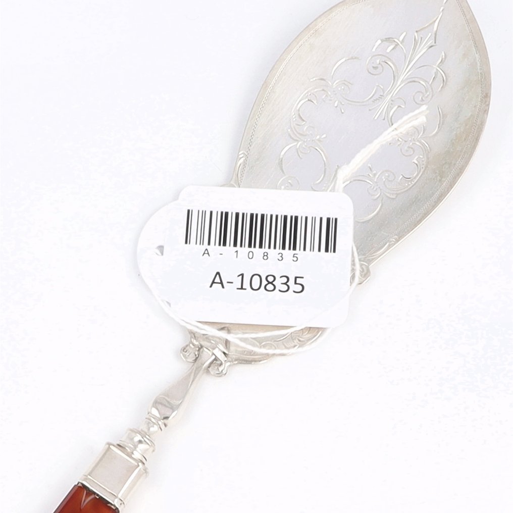 Gebakschep - Paletta per servire i dolci - .835 argento - 1930-1940 #4.3
