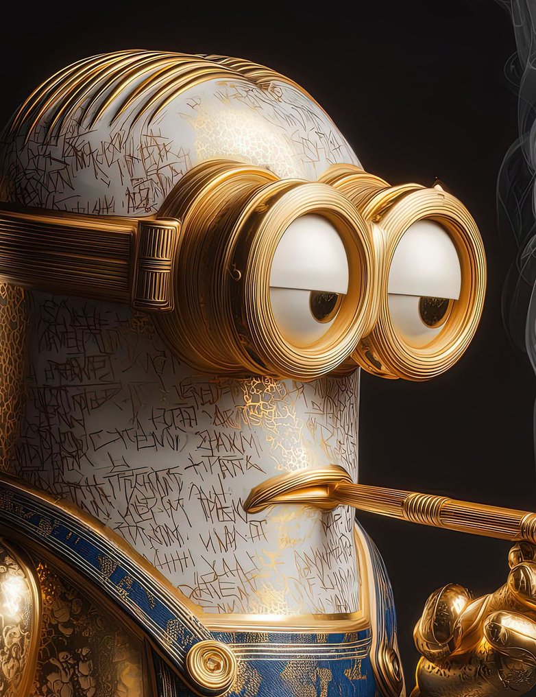 yamila - Minion Kintsugi 'Subversión': El Juguete de Masas Revestido de Oro y Rebeldía #1.0