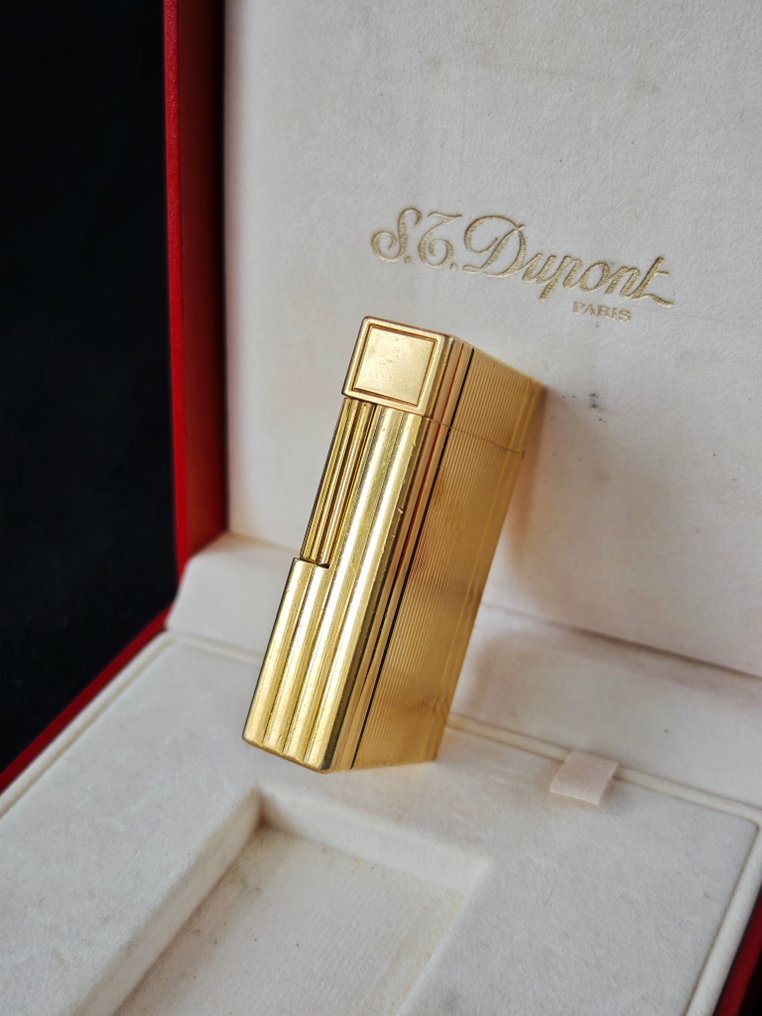 S.T Dupont - Line 1 Large Size New Model Boxed - Line 1 Big Size New Model Boxed - Αναπτήρας - Gold-plated #4.3