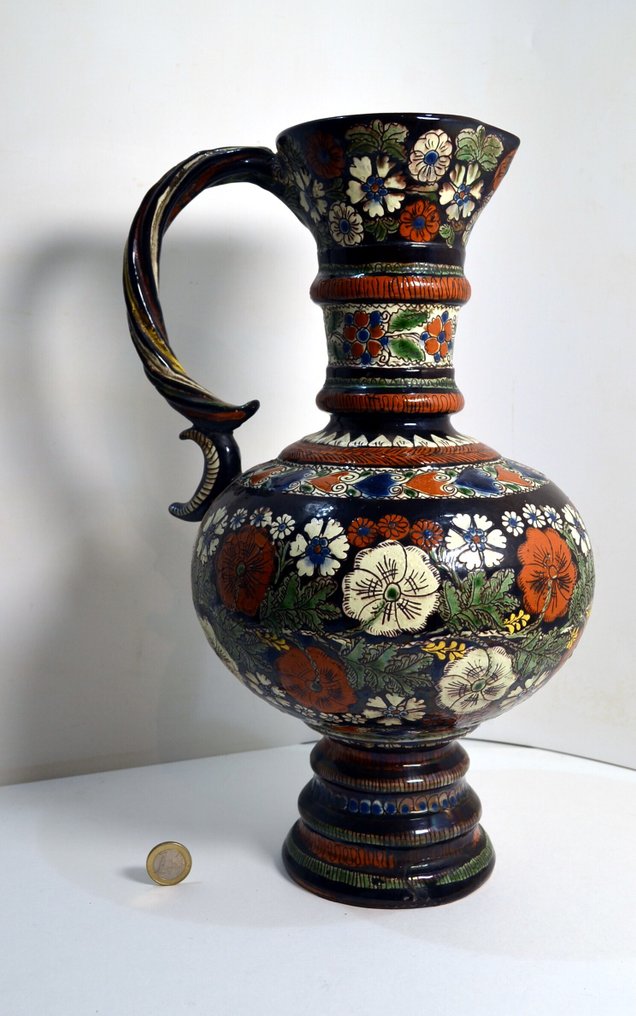 Pitcher - Terracotta - Emaux de Thoune #1.0