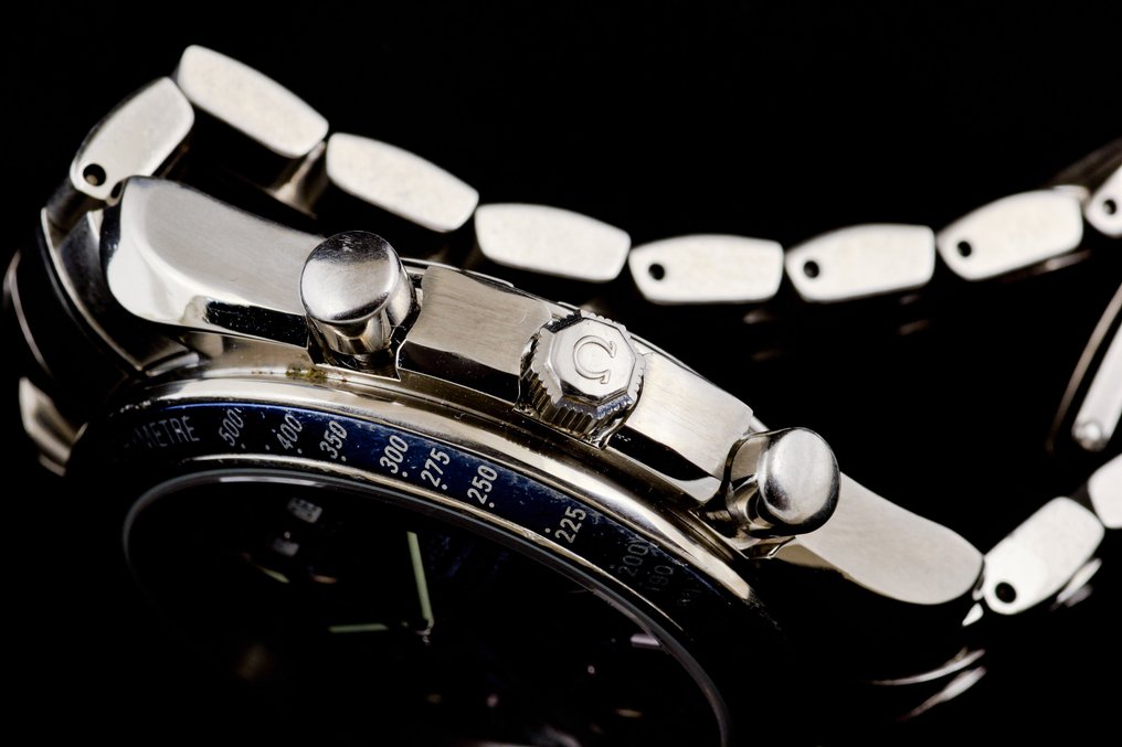 Omega - Speedmaster Chronograph Triple Date Blue Dial - 3222.80 - Άνδρες - 2000-2010  #3.2