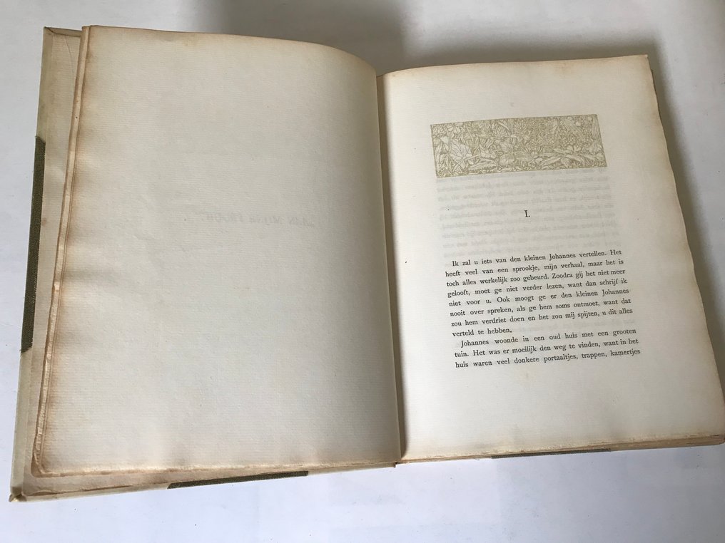 Frederik van Eeden / Edzard Koning - De kleine Johannes [Presentexemplaar van de luxe editie] - 1898 #4.3