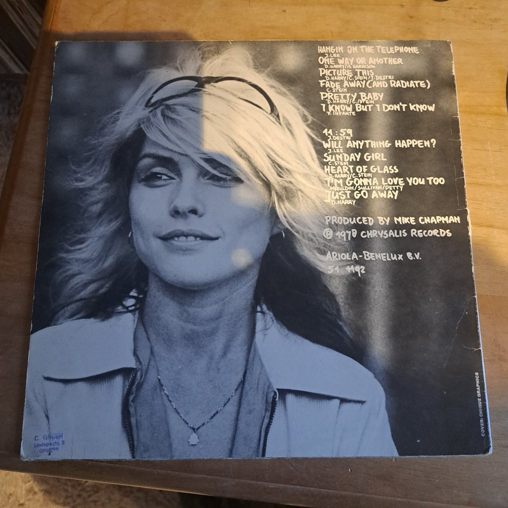 Blondie - Parallel Lines - 单张黑胶唱片 - Promo pressing - 1978 #4.3