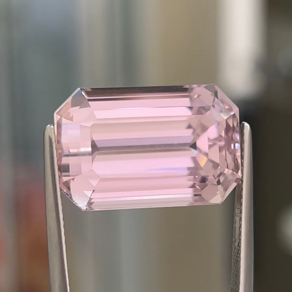 1 pcs 粉色 紫鋰輝石 - 34.93 ct - 國際有色寶石協會 (ICA GemLab) - AAA 精细切割 无加热 #1.0