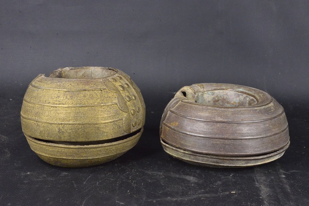 Σετ 2 βραχιόλια από μπρούντζο. - Baule - Ακτή Ελεφαντοστού (χωρίς τιμή ασφαλείας) #1.0