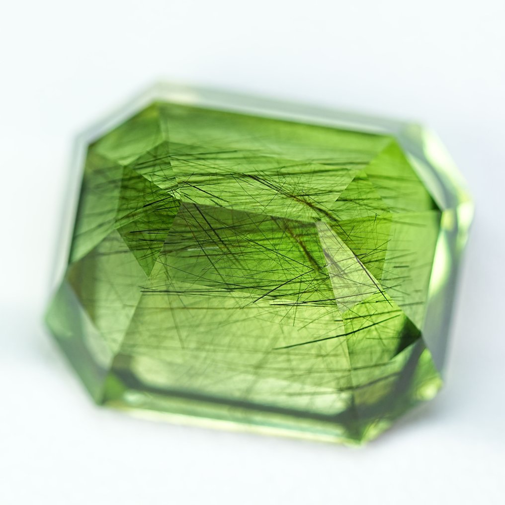 1 pcs  綠色 貴橄欖石  - 15.63 ct - 國際有色寶石協會 (ICA GemLab) - AAA 精细切割 无加热 #4.3