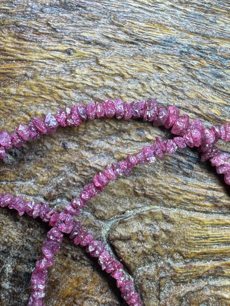 Διαμάντια σε ακατέργαστη μορφή, κόκκινο ρουμπίνι + ασήμι 925. 20,87 καράτια. Δεν υπάρχει ελάχιστη Κοσμήματα- 4.17 g #4.3