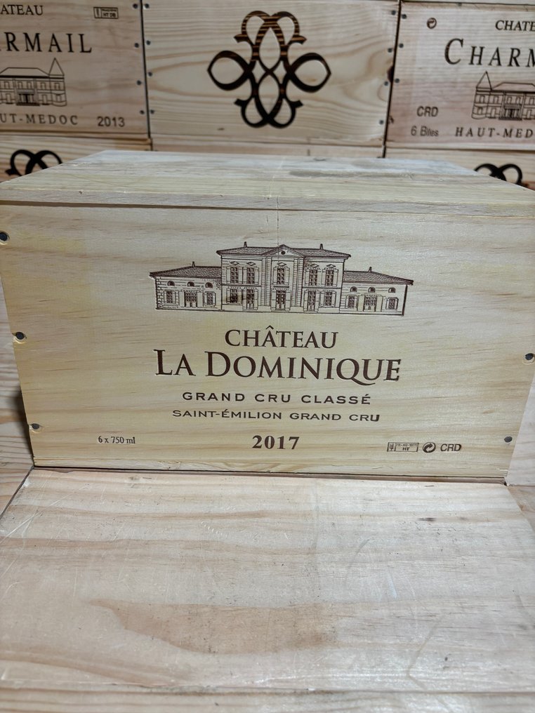 2017 Château la Dominique - Saint-Émilion Grand Cru Classé - 6 Bottles (0.75L) #1.0