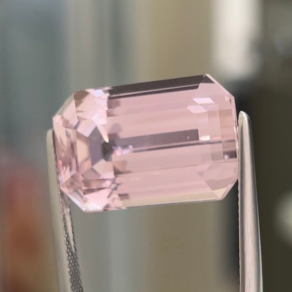 1 pcs 粉色 紫鋰輝石 - 34.93 ct - 國際有色寶石協會 (ICA GemLab) - AAA 精细切割 无加热 #3.2