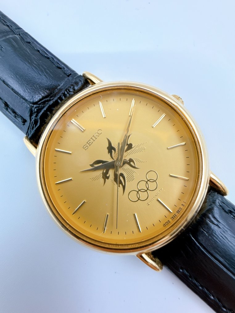 Seiko - Nagano Olympic 1998 commemorative - Zonder Minimumprijs - 7N21-8A00 - Heren - 1998 #1.0