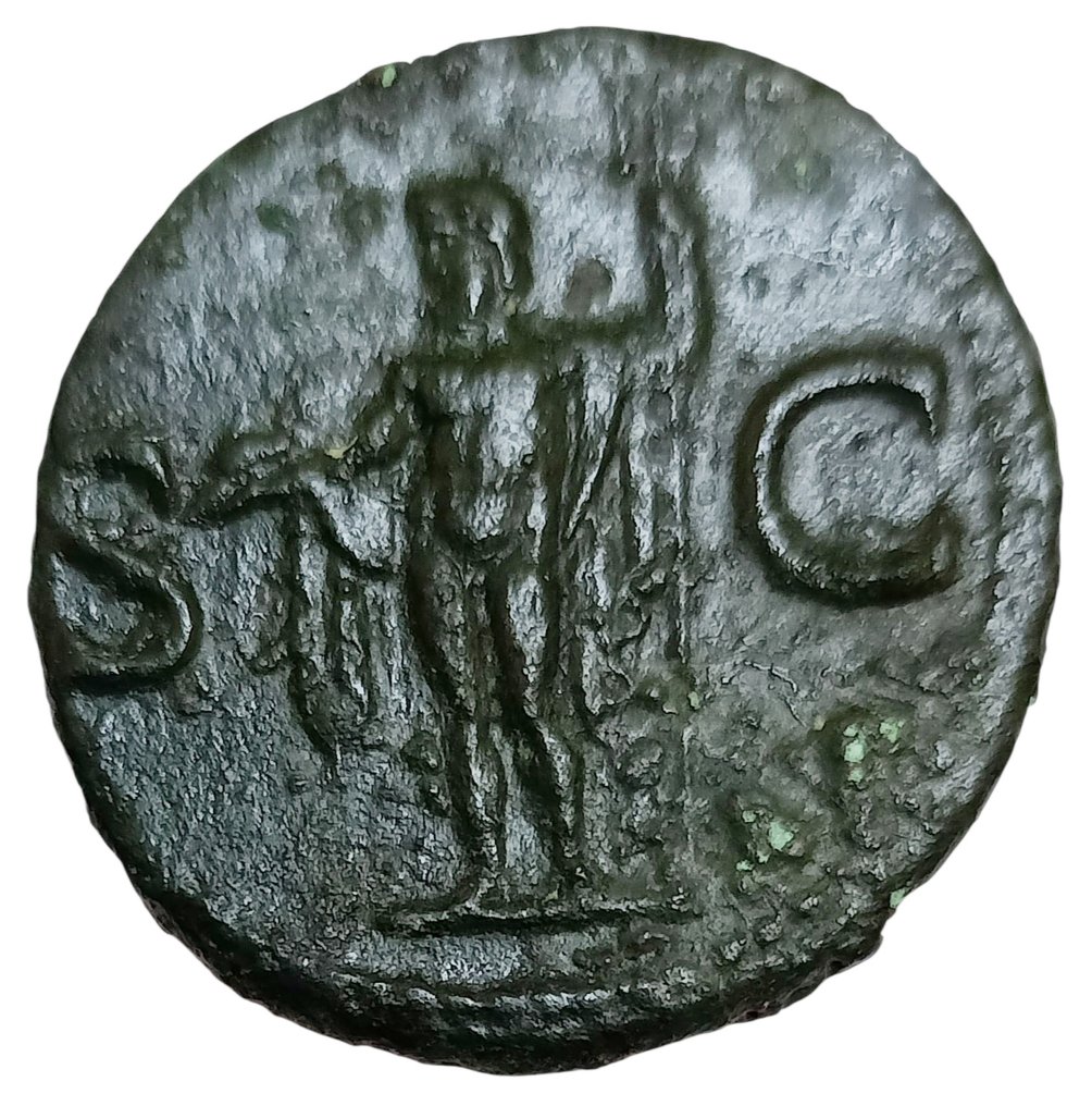 Imperio romano. Agripa (64/3-12 a. e. c.). As Rome - Neptune #1.0