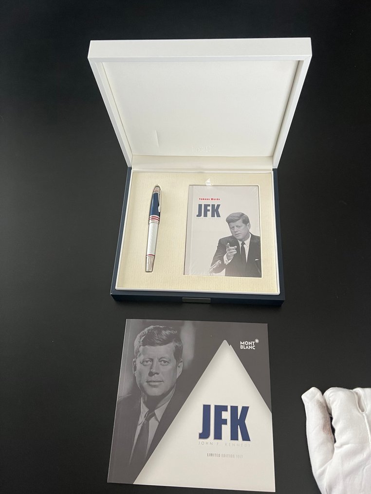 Montblanc - Great Characters - J.F. Kennedy 1917 - Rollerball - Limited Edition - 1546/1917 - Fountain pen #1.0