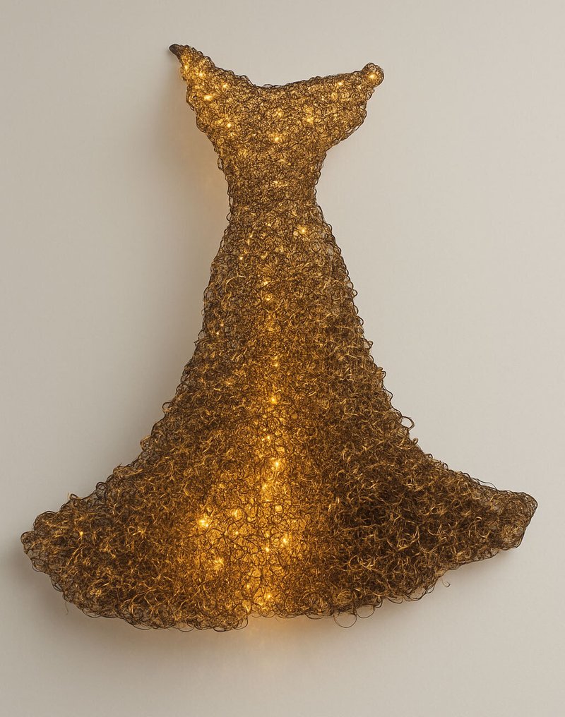 Renata Giannelli - Abito Sirena: scultura luminosa #1.0