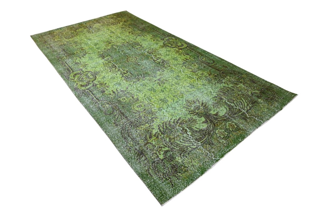 Πράσινο vintage - Χαλί - 305 cm - 160 cm - με πιστοποιητικό #3.2