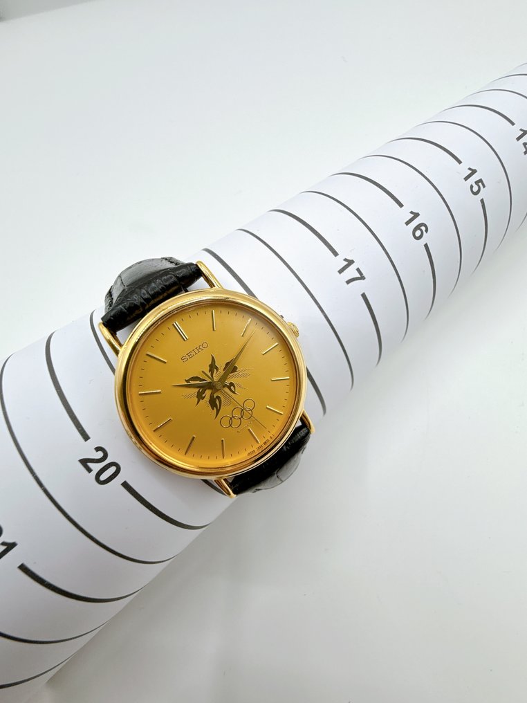 Seiko - Nagano Olympic 1998 commemorative - Zonder Minimumprijs - 7N21-8A00 - Heren - 1998 #3.2