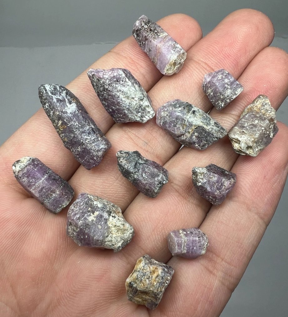 corindón fluorescente Cristales- 29 g - (12) #2.1