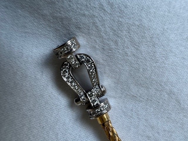 Fred - 手镯 - 18K包金 黄金, 白金 #3.2