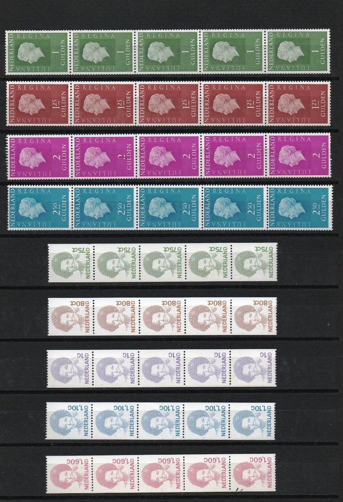 Holland - Samling af frimærker postfrisk + nogle FDC'er. #3.2