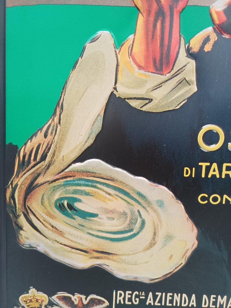 Metalgraf Milano - Taranton ja Fusaron simpukat - Mainoskyltti - latta #2.1