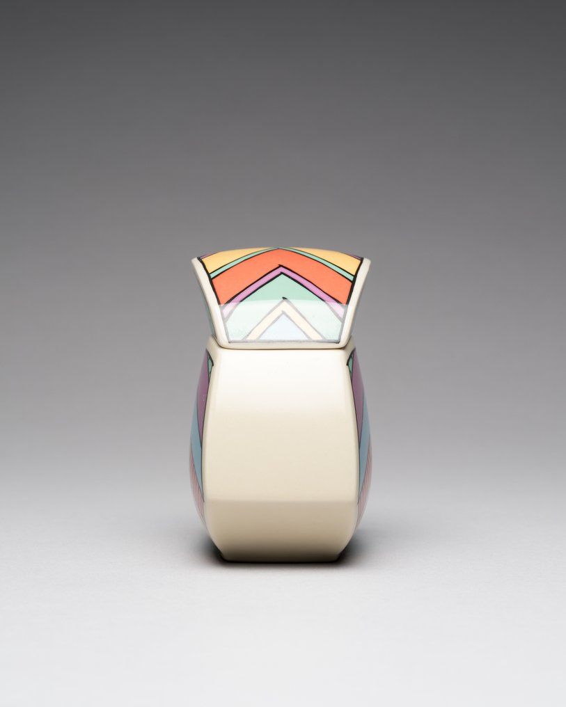 Rosenthal - Dorothy Hafner - Κουτί - Flash Ένα Κουτί με Καπάκι - Πορσελάνη - Pop Art Εποχή της Ομάδας Memphis #2.1