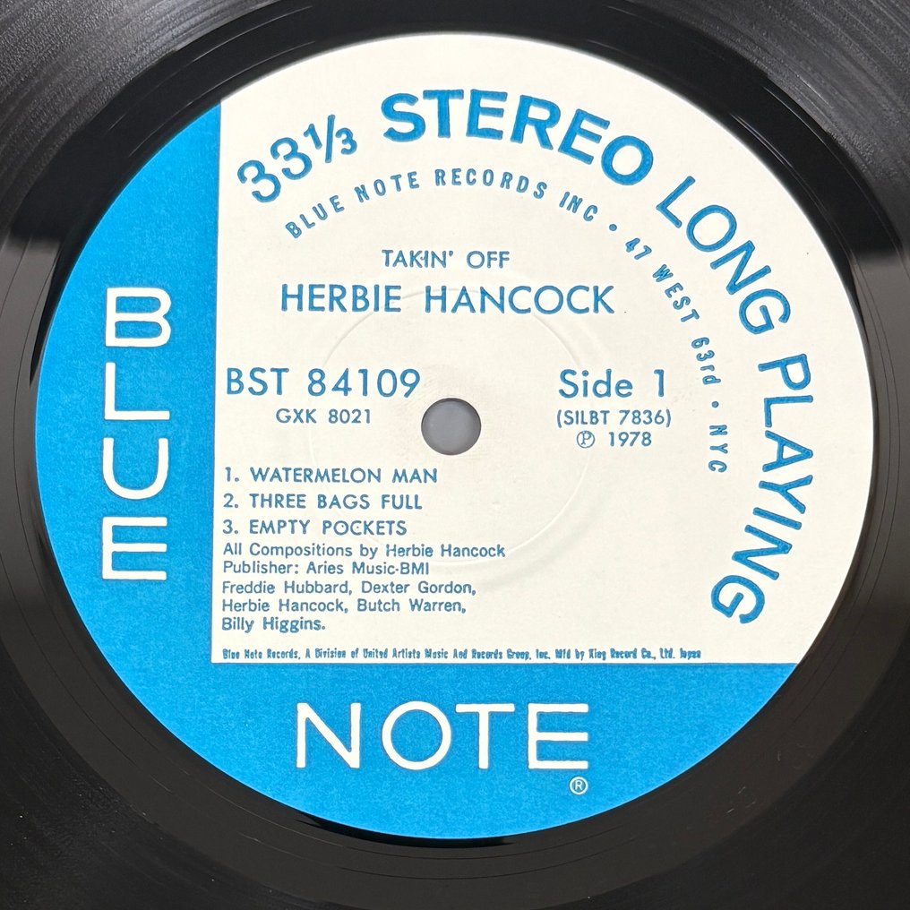 Herbie Hancock - Takin' Off - LP - Ιαπωνική εκτύπωση - 1978 #2.1