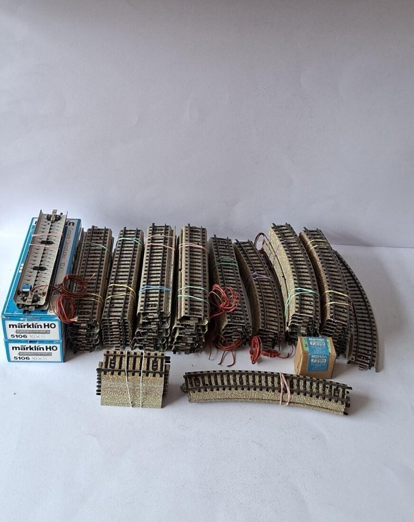 Märklin H0 - 5100 -5103 - 5106 - 5111 - 5120 - 5129 - 5131 - 7299 - Modeltog skinner (106) #1.0