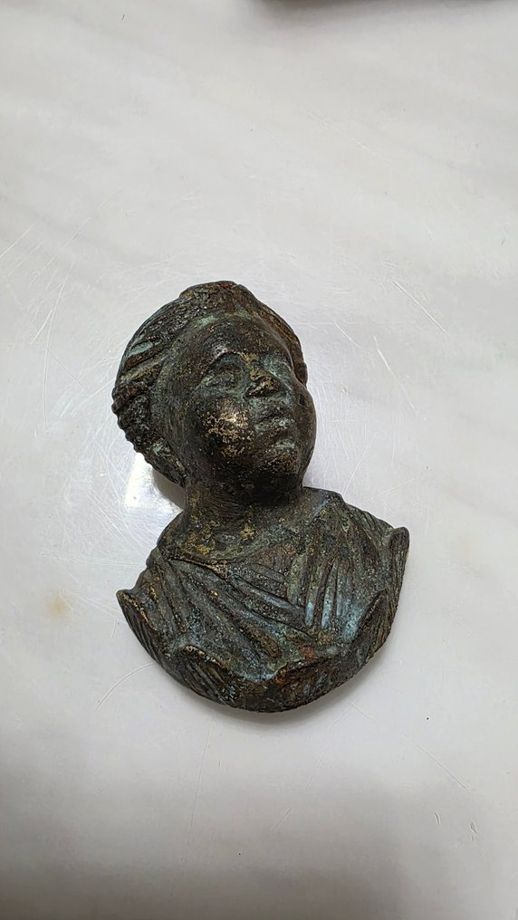 Antikk romersk, Imperium Bronse Statue - 7 cm #3.2