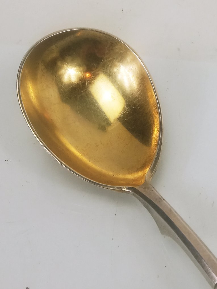 Cucchiaio - .875 (84 Zolotniki) argento - Cucchiaio imperiale Russia #4.3