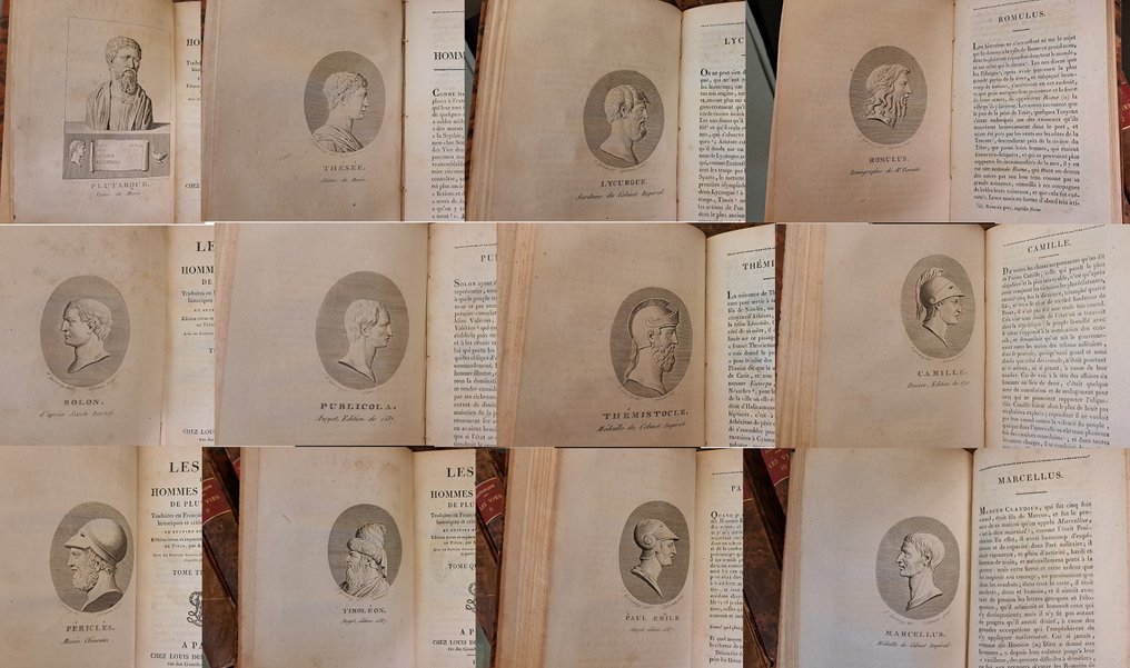 Plutarco - Le vite degli uomini illustri di Plutarco - 1811 #1.0